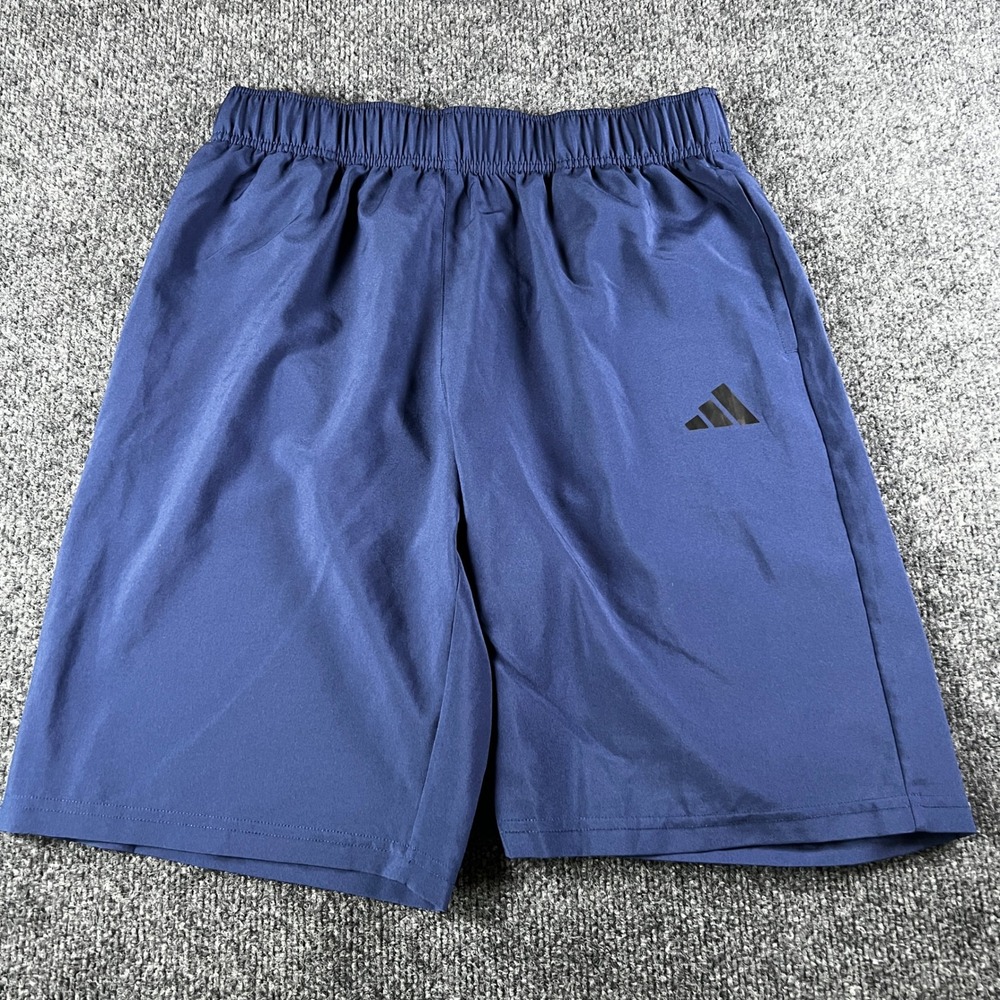 Adidas Youth Shorts Navy Blue‎ Athletic Training Gym Size XL